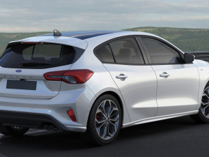 focus hatchback st-line 2019 3D Model