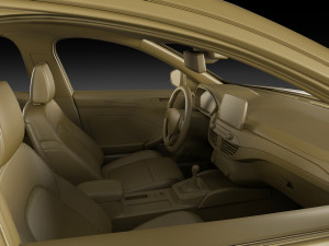 focus hatchback st-line 2019 3D Model