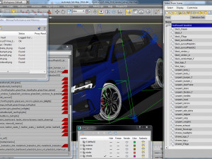 focus hatchback st-line 2019 3D Model