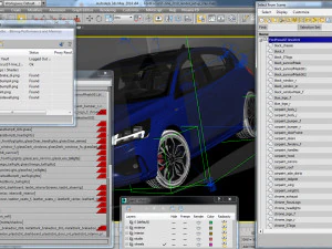 focus hatchback st-line 2019 3D Model