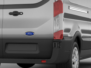 transit 2014 maxi van 3D 模型