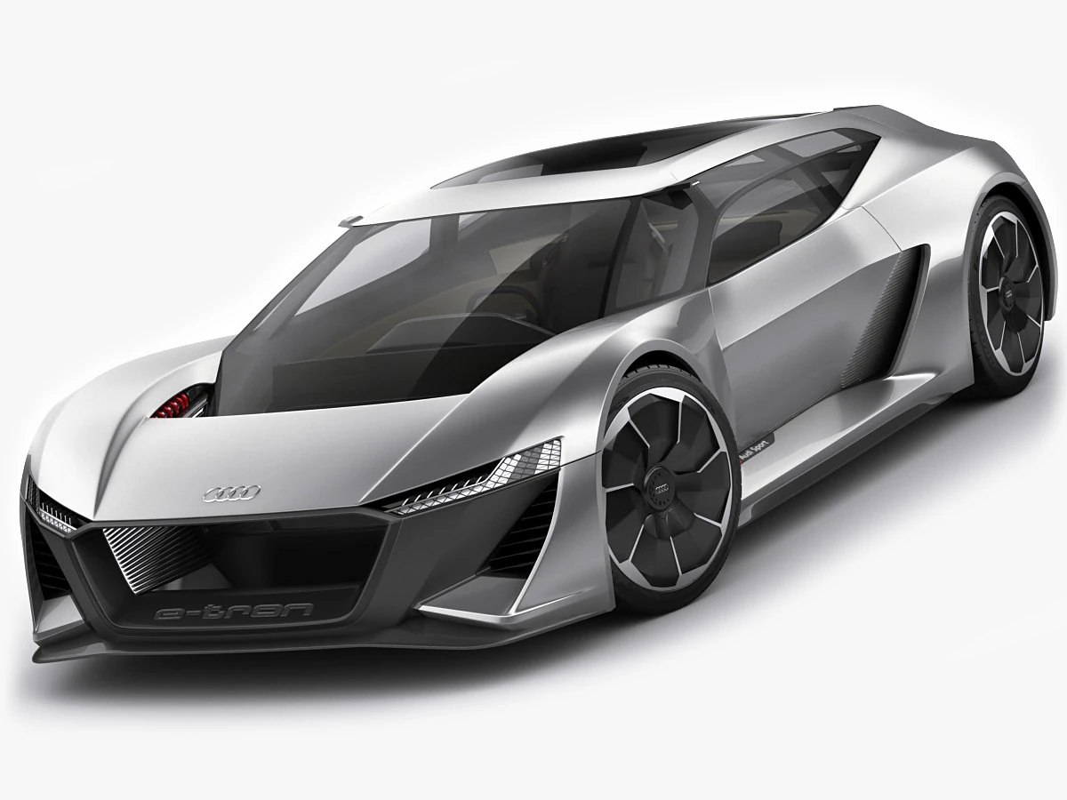 audi pb18 e-tron 3D Model .c4d .max .obj .3ds .fbx .stl .blend 