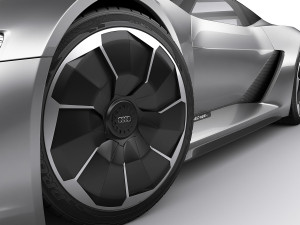 audi pb18 e-tron 3D Model