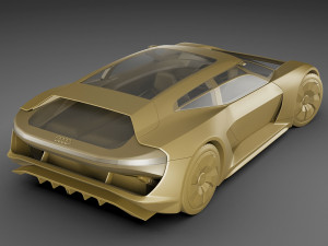 audi pb18 e-tron 3D Model