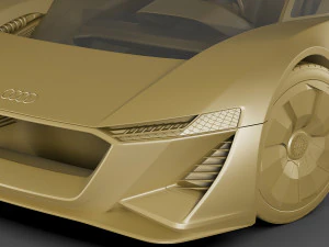 audi pb18 e-tron 3D Model