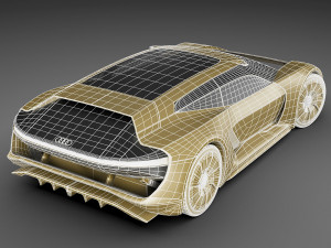 audi pb18 e-tron 3D Model