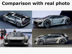 audi pb18 e-tron 3D Model