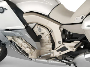generic touristic motorcycle 3D Model