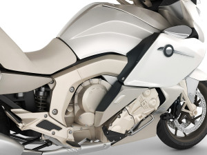 generic touristic motorcycle Model 3D