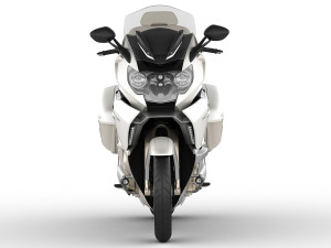 generic touristic motorcycle Model 3D