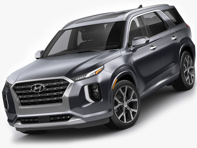 hyundai palisade 2020 Modello 3D .c4d .max .obj .3ds .fbx .stl .blend 