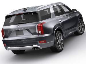 hyundai palisade 2020 Modello 3D