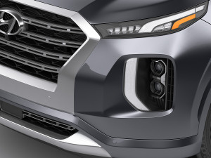 hyundai palisade 2020 Modello 3D