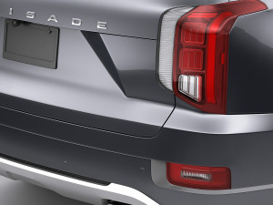 hyundai palisade 2020 Modello 3D
