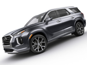 hyundai palisade 2020 Modello 3D