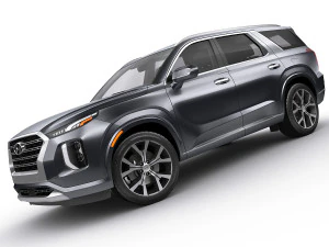 hyundai palisade 2020 3D Model