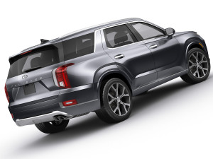 hyundai palisade 2020 Modello 3D
