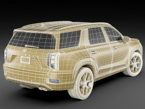 hyundai palisade 2020 Modello 3D