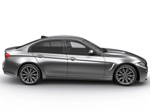 generic sport sedan 3D Model