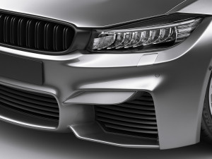 generic sport sedan Modelo 3D