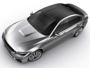 generic sport sedan Modelo 3D