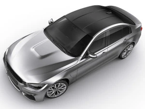 generic sport sedan 3D Model