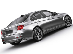 generic sport sedan Modelo 3D