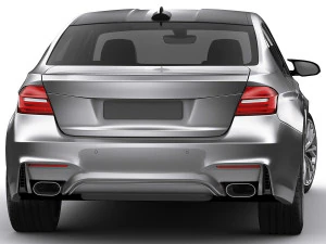 generic sport sedan 3D Model