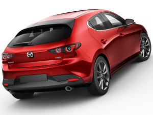 mazda 3 hatchback 2019 Model 3D