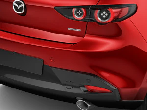 mazda 3 hatchback 2019 3D Model