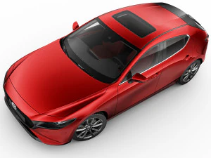 mazda 3 hatchback 2019 3D Model