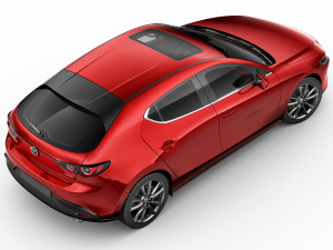 mazda 3 hatchback 2019 Model 3D