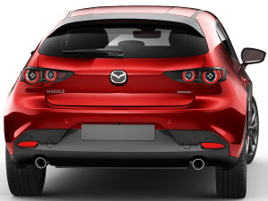 mazda 3 hatchback 2019 Model 3D