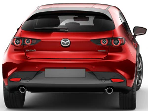 mazda 3 hatchback 2019 3D Model