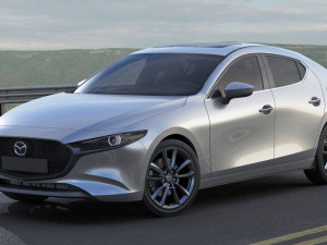 mazda 3 hatchback 2019 Model 3D
