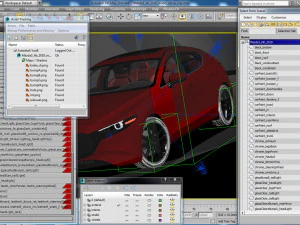 mazda 3 hatchback 2019 3D Model