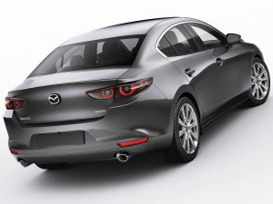 mazda 3 sedan 2020 3D Model