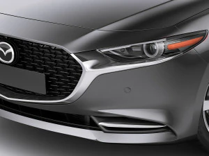 mazda 3 sedan 2020 3D Model