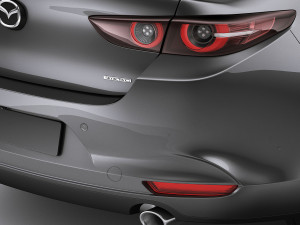 mazda 3 sedan 2020 Modelo 3D