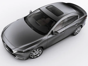 mazda 3 sedan 2020 3D Model