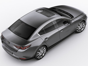 mazda 3 sedan 2020 Modelo 3D