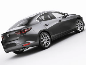 mazda 3 sedan 2020 3D Model