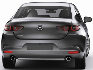 mazda 3 sedan 2020 3D Model