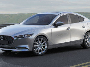mazda 3 sedan 2020 Modelo 3D