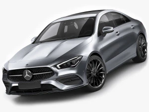mercedes cla 2020 amg package 3D Model