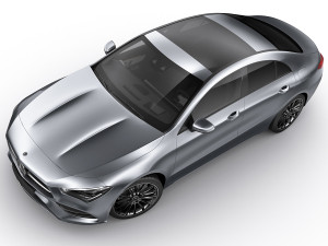 mercedes cla 2020 amg package 3D Model