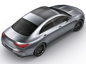 mercedes cla 2020 amg package 3D Model
