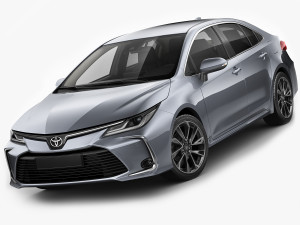 toyota corolla sedan eu 2019 Model 3D