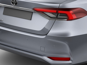 toyota corolla sedan eu 2019 3D Модель