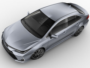 toyota corolla sedan eu 2019 3D Модель